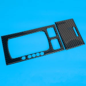 Cubierta de borde de caja de almacenamiento de cambio de engranajes de fibra de carbono apta para Acura TL 2009-2014 - Imagen 1 de 5