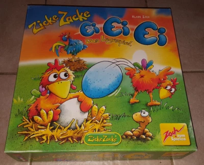 Zicke Zacke Ei Ei Ei - ZOCH SPIELE 2014 - sehr guter Zustand & komplett - Bild 1 von 3