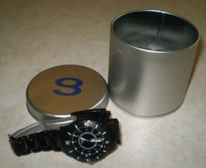 NEW GENUINE G WATCH IN TIN BLACK QUARTZ WATER RESISTANT MODEL # 5567334 - Picture 1 of 4