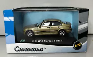 Cararama Coche Diecast Escala 1:72 - BMW Serie 3 Sedán Dorado - Escala OO - En Caja Nuevo - Imagen 1 de 1