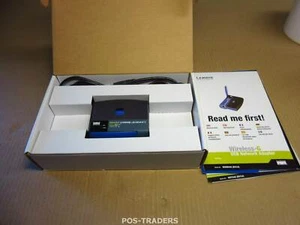 Linksys WUSB54G VER.4 Wireless-G 2.4GHz USB High Speed Network Adapter ORIG BOX - Afbeelding 1 van 4