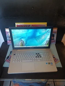 ASUS N550J i5-4200H 8gb 128GB SSD M2 15.6" FULLHD NVIDIA GTX850M 4GB win11 - Picture 1 of 7