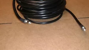 US MADE LMR-400 50 FT SMA Male to SMA Male COAX CABLE CB,HAM,SCANNER - Picture 1 of 3