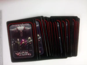 25 x INFECTION CARDS KICKSTATER /VAMPIRE HUNTERS /DARK GATE GAMES/G612 - Imagen 1 de 1