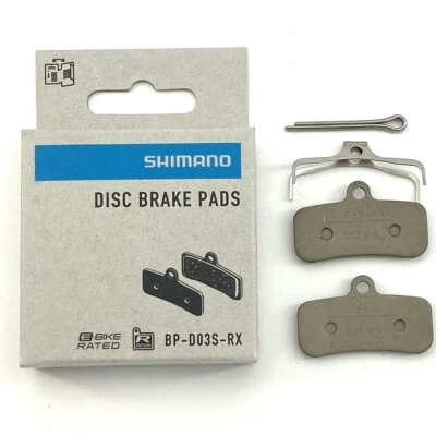 Shimano SAINT ZEE DEORE XT Resin Disc Brake Pad (D03S) w/Spring+Pin Y1XM98010 - Image 1 of 4