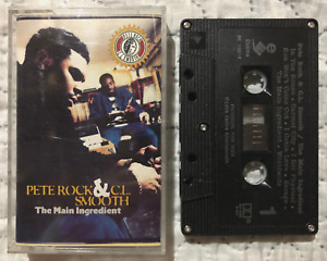 PETE ROCK & C.L. SMOOTH - The Main Ingredient | AUDIO CASSETTE, Very Good Cond.