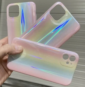 Holographic Iridescent Durable/Tough Rainbow Mobile Phone Case - iPhone 11 Pro  - Picture 1 of 6