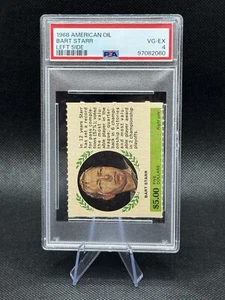 1968 American Oil Bart Starr Left Side PSA 4 - Picture 1 of 2