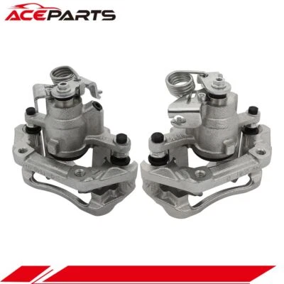 Par de pinzas de freno traseras para Ford Flex 2010-2016 2017 con soporte izquierdo y derecho Foto 1 de 4