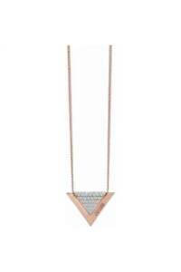 Guess Plaqué or Rose Revers Collier UBN83069