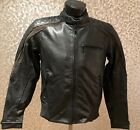 Rksports 2050 Mens Leather Motorcycle motorbike Jacket with Armour