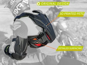 Losi Promoto Mx Body Armor Premium Upgrade Accessory - 3D Printed Complete Set - Picture 1 of 14