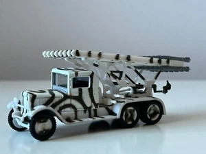 BM-13 Katyusha 1942 Russian Military Rocket Artillery Truck Car Diecast 1:72 - Picture 1 of 15