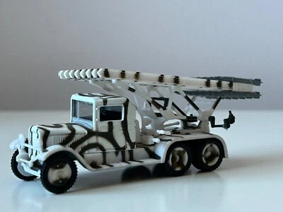 BM-13 Katyusha 1942 Russian Military Rocket Artillery Truck Car Diecast 1:72 - Image 1 of 4