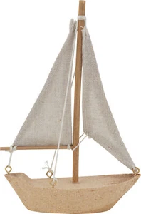 VBS Holz-Segelboot "Bao", H 16,5 x L 11 cm - Bild 1 von 7