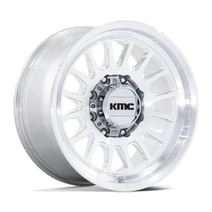 18" KMC KM447 Impact Forged Monoblock Raw Machined 18x9 Wheel 6x135 0mm Rim - Picture 1 of 8