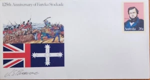 125th Anniversary Eureka Stockade 20c PSE 1979 Signed JS Passmore - Foto 1 di 2