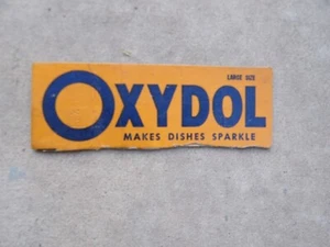 Vintage Oxydol Dish Detergent Advertising Box Top - Picture 1 of 1