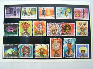 1978 Papua New Guinea Annual Pack Stamp Collection - Picture 1 of 10