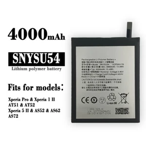 Nowa wysokiej jakości bateria do Sony XPERIA Pro Xperia1 ii 5 II AT51 AT52 SNYSU54 - Zdjęcie 1 z 5