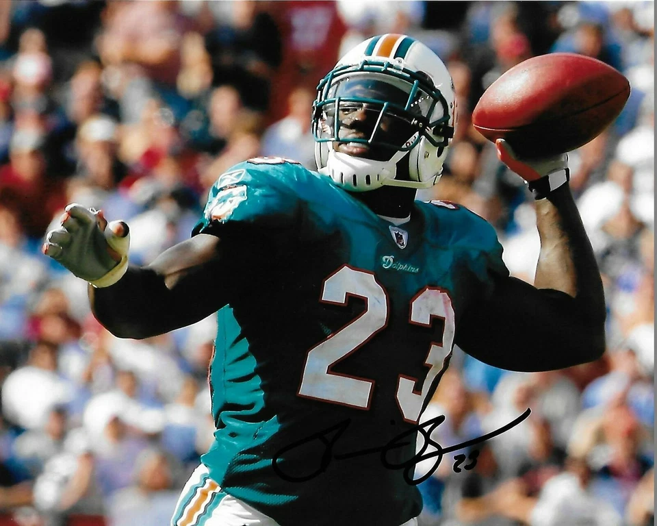 Фотография с автографом дельфина Ронни Брауна из Miami 8x10 с сертификатом подлинности 2 - Изображение 1 из 1