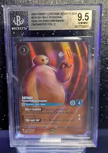 Azurite Sea || Baymax Personal Healthcare Companion ECHANTED || Gem Mint 9.5 - Picture 1 of 1