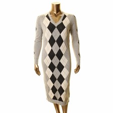 ralph lauren argyle sweater dress