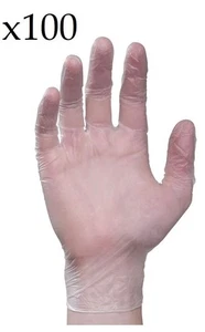 Box of 100 Elara Prepfit BPA Latex and Powder Free Disposable Vinyl Gloves XL - Picture 1 of 2