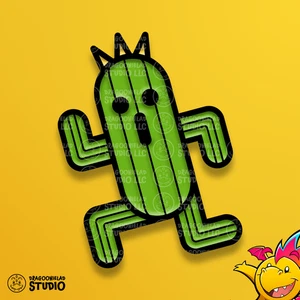 Cactuar - Final Fantasy 7 Pin - Bild 1 von 2
