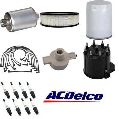 Kit de puesta a punto (cables y enchufes OEM) para Chevrolet GMC C&K1500 1988-1993 5,0 L 5,7 L Foto 1 de 4