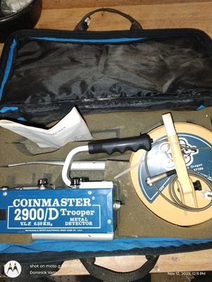 Detector de metais White's Electronics Coinmaster 2900/D Trooper - Imagem 1 de 4