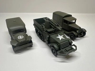 Semitrack SOLIDO ARMY M3, Dodge WC54 y Citroen C4F Foto 1 de 4