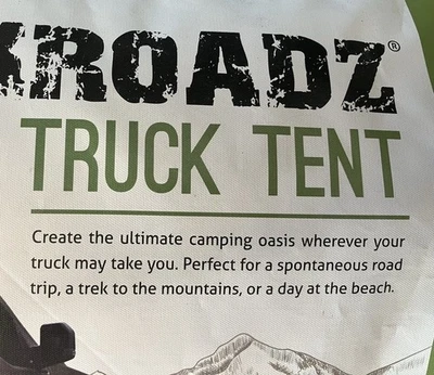 Carpa de cama de camión para 2 personas resistente al agua, gris, 5.5Ft-6Ft Foto 1 de 4