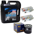 Przegląd oleju 4L do Honda NC 750 Integra NC 700 2012-21 Zestaw Filtr oleju Świece zapłonowe
