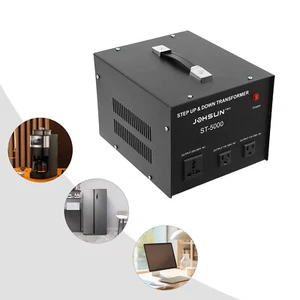 ST-5000 Up to 5000W step up/down voltage transformers 110V-120V/220V-240V Home - Picture 1 of 11