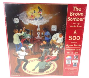 SunsOut "Der braune Bomber" 500-teiliges Puzzle von Annie Lee FABRIKVERSIEGELT - Bild 1 von 3