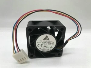 1 PCS Delta Fan THA0412AD DC 12V 0.60A 4020 4CM 4 PIN cooling fan - Picture 1 of 3