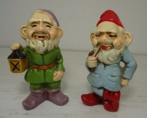 Vintage Gnomes Elf Figurines Japan - Picture 1 of 8