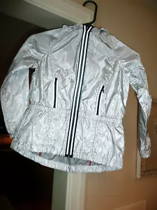 Milly Minis Mädchen Größe 6 silber reflektierende Anorak Windschutzjacke - Bild 1 von 8
