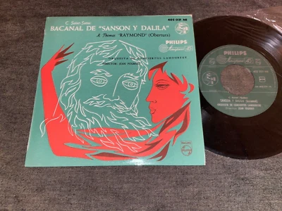 Spanish Philips minigroove 402 021 NE ed1 Fournet, OCL: Saint-Saens, Thomas NM/M - Image 1 of 2