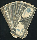 (10) DIFFERENT LARGE SIZE UNITED STATES BANKNOTES COLLECTION