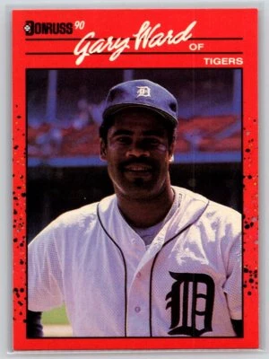 1990 Donruss #621b Gary Ward - Image 1 of 2
