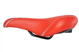 Selle Bassano Volare Fahrradsattel Herren Damen Citybike City Sattel (rot) - Bild 1 von 2