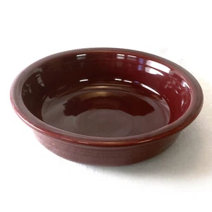 Homer Laughlin Fiesta Coupe Soup Bowl in Retired Cinnabar - Picture 1 of 3