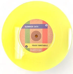 Summer Cats, Your Timetable, 7" Yellow Vinyl - NEW - Imagen 1 de 3
