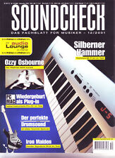 Soundcheck 12 2001 Interview Ozzy Osbourne -  im Test Technics SX P-50 