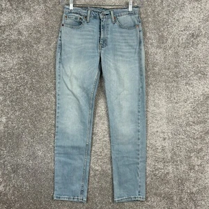Pantalones de mezclilla Levi's para hombre 31x32 (30x30) Blue Stone 511 calce ajustado recto elástico bigote - Imagen 1 de 14
