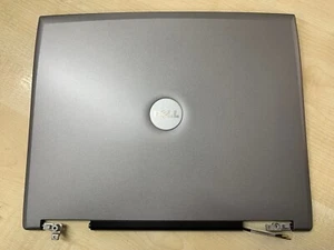 NEW Dell Latitude D520 D530 KG101 Top Lid Rear Back Cover + Hinges MG042 0MG042 - Afbeelding 1 van 2