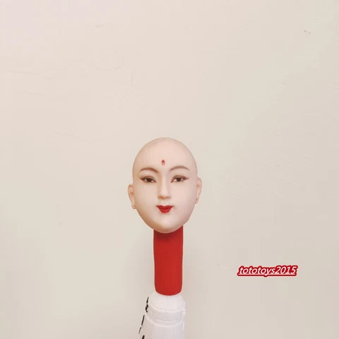 1:6 Nun Monk Fairy Girl Bald Head Sculpt For 12" Female PH TBL Action Figure Toy Cover