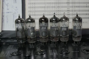 6 x AEL EF80 6BX6 NOS GETESTET - Bild 1 von 7